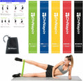 Resistance Bands 5-piece Set with User Guide and Carry Bag