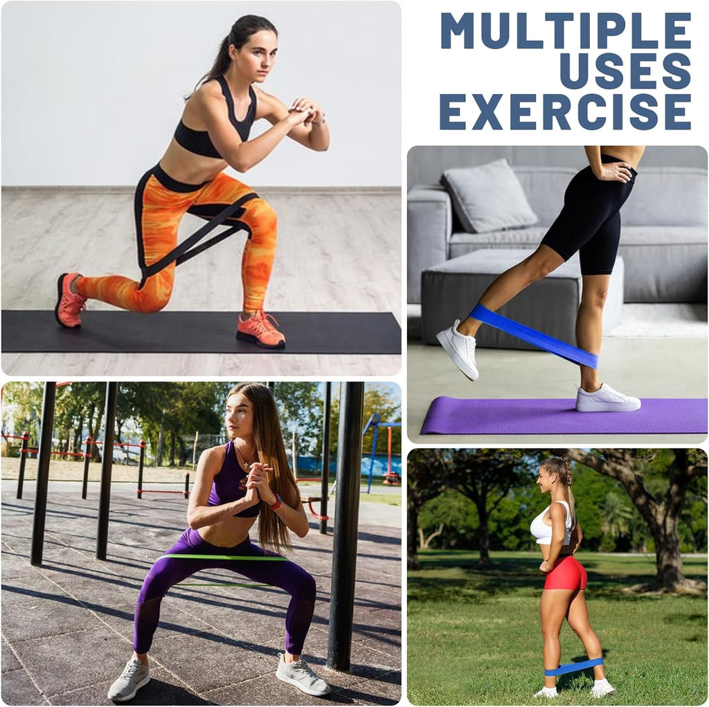 Resistance Bands 5-piece Set with User Guide and Carry Bag