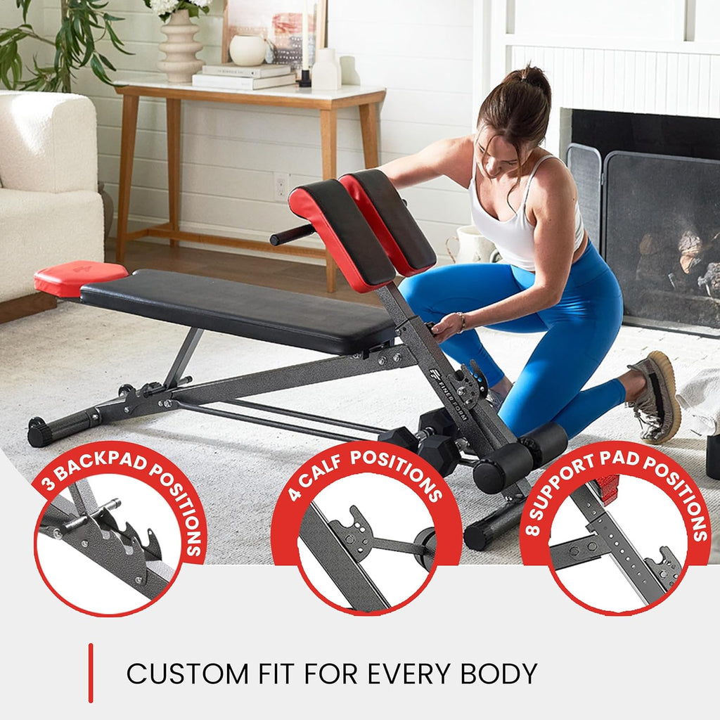 Multi-Functional Gym Bench for Full All-in-One Body Workout