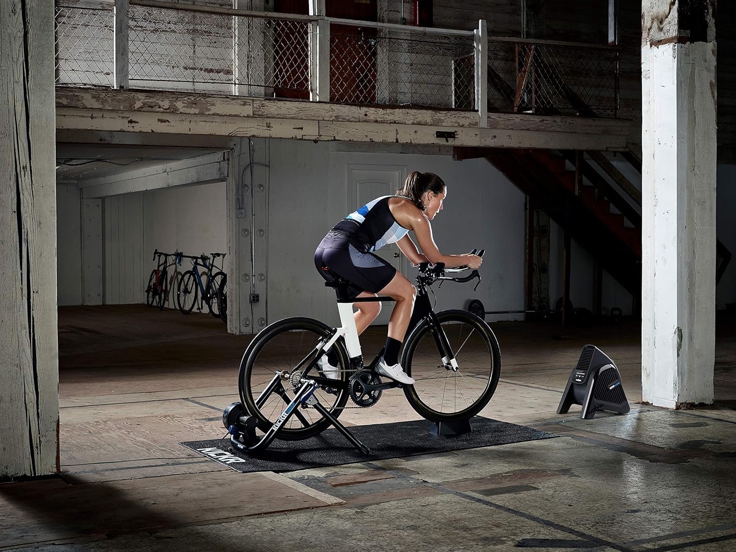 Smart Indoor Cycling Bike Trainer Black